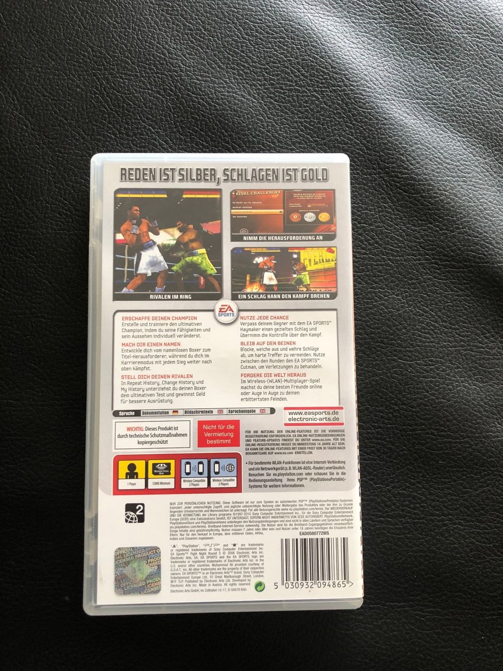 Spiele: Fight Night Round 3 - PSP – Gebraucht aus Balgach von robkgu 2