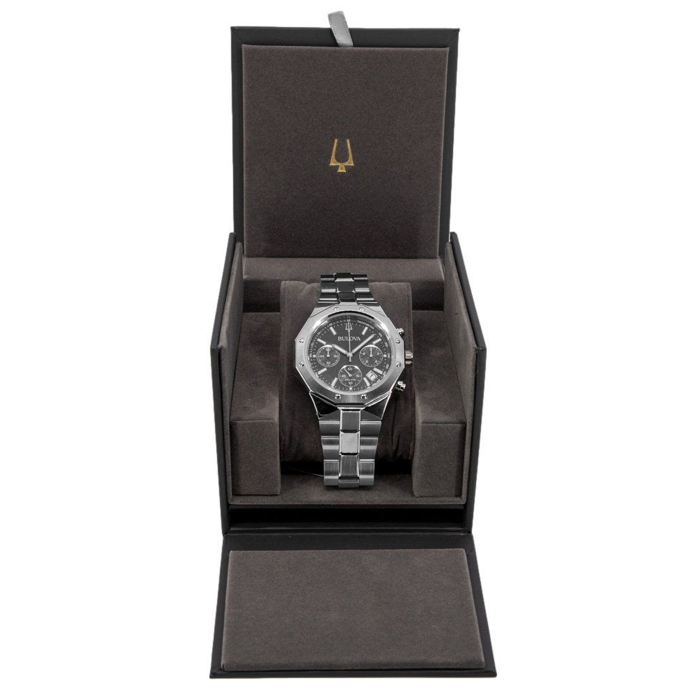 Bulova Orologi: Bulova Men's 96B410 Octagon Precisionist Quartz – Nuovo e nell'imballaggio originale da Schindellegi venduto da harveystore 7