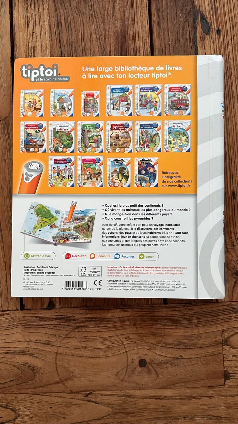 Libri: TIPTOI® MON PREMIER ATLAS – Usato da Dübendorf venduto da TojaRose 1
