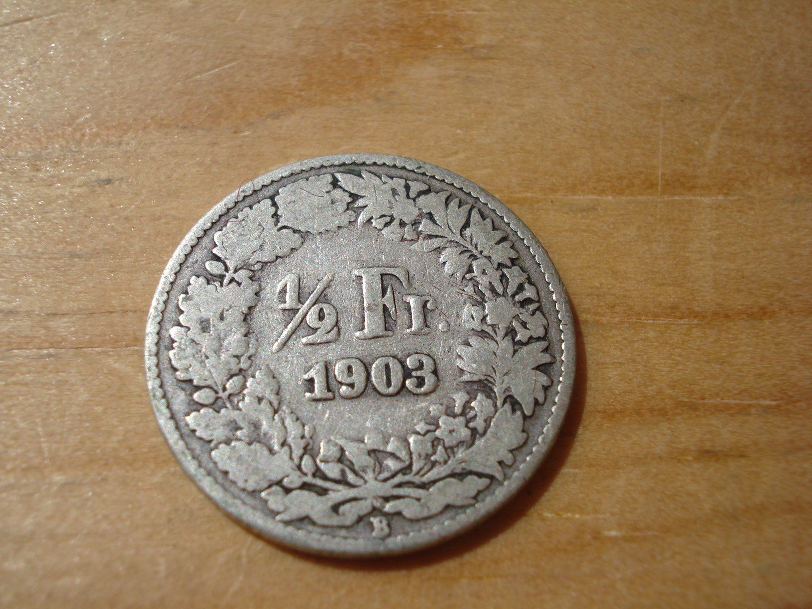 Toutes les monnaies: (D2) 1/2 Franken 1903 – D'occasion à Erlach par Net-Coins