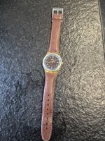 Solar Swatch "Sign of Times" Uhr getragen läuft