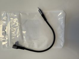Ladekabel gewinkelt USB C & USB C 25cm
