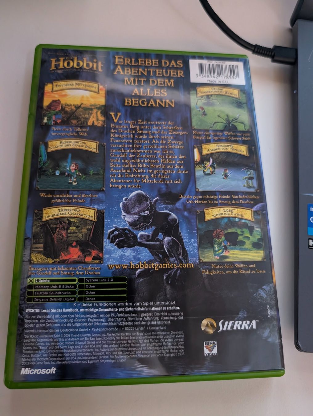 Microsoft Giochi: Der Hobbit - Xbox Video Game – Usato da Hünenberg See venduto da SpecialEditionGaming 2