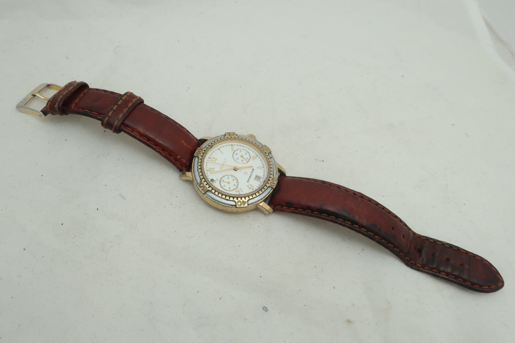 Poljot Orologi: Poljot Chronograph Handaufzug 1990 DEFEKT – Difettoso da Zürich venduto da dnk_nrd8 1