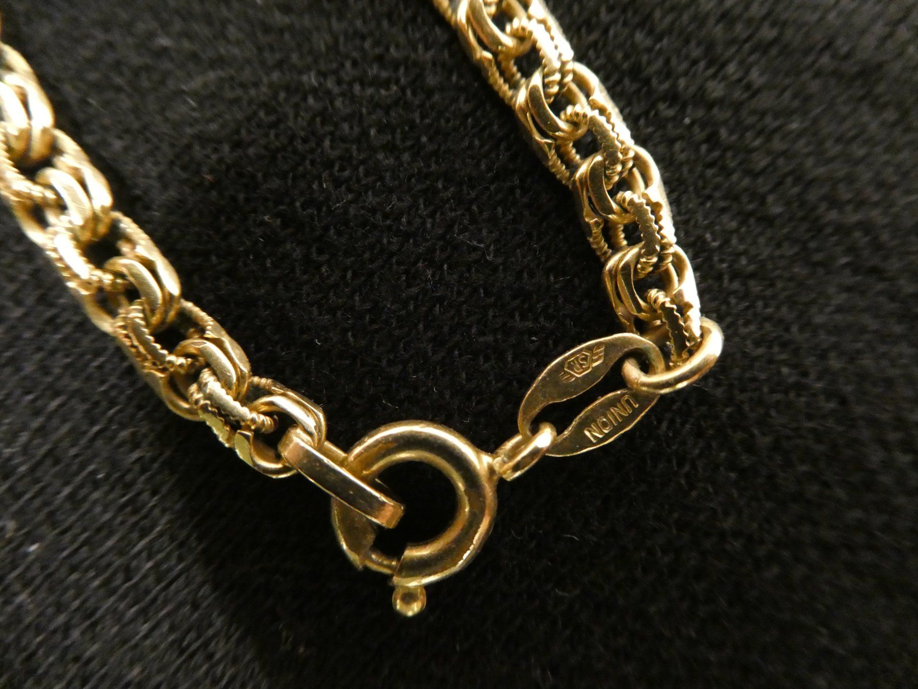 Catenine: Goldfarbene Kette Schmuck – Usato da Tann venduto da Geepap 5