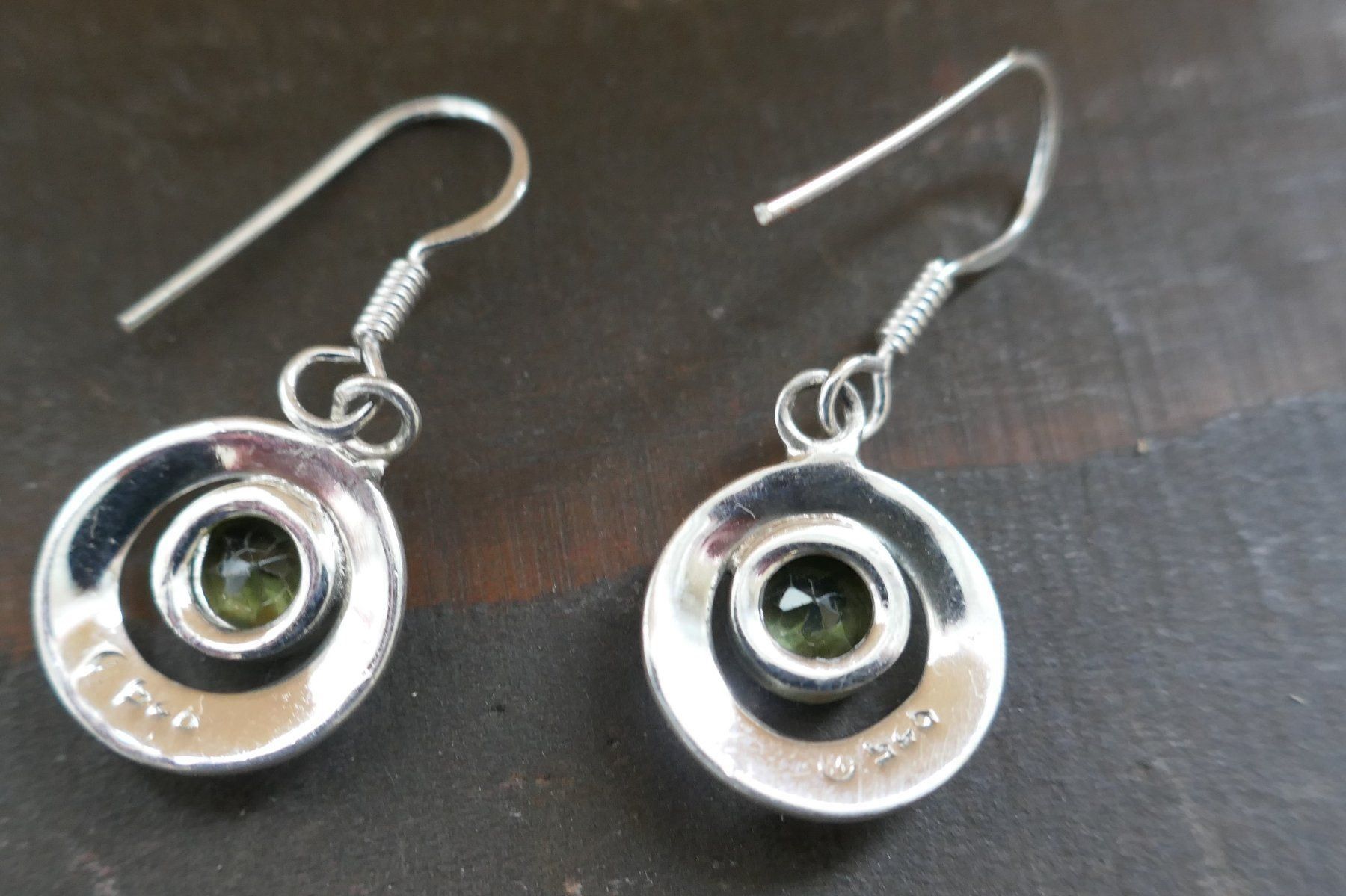 Orecchini pendenti & Orecchini a lobo: Ohrhänger in Silber mit Peridot – Nuovo (secondo la descrizione) da Arboldswil venduto da estrella925 2