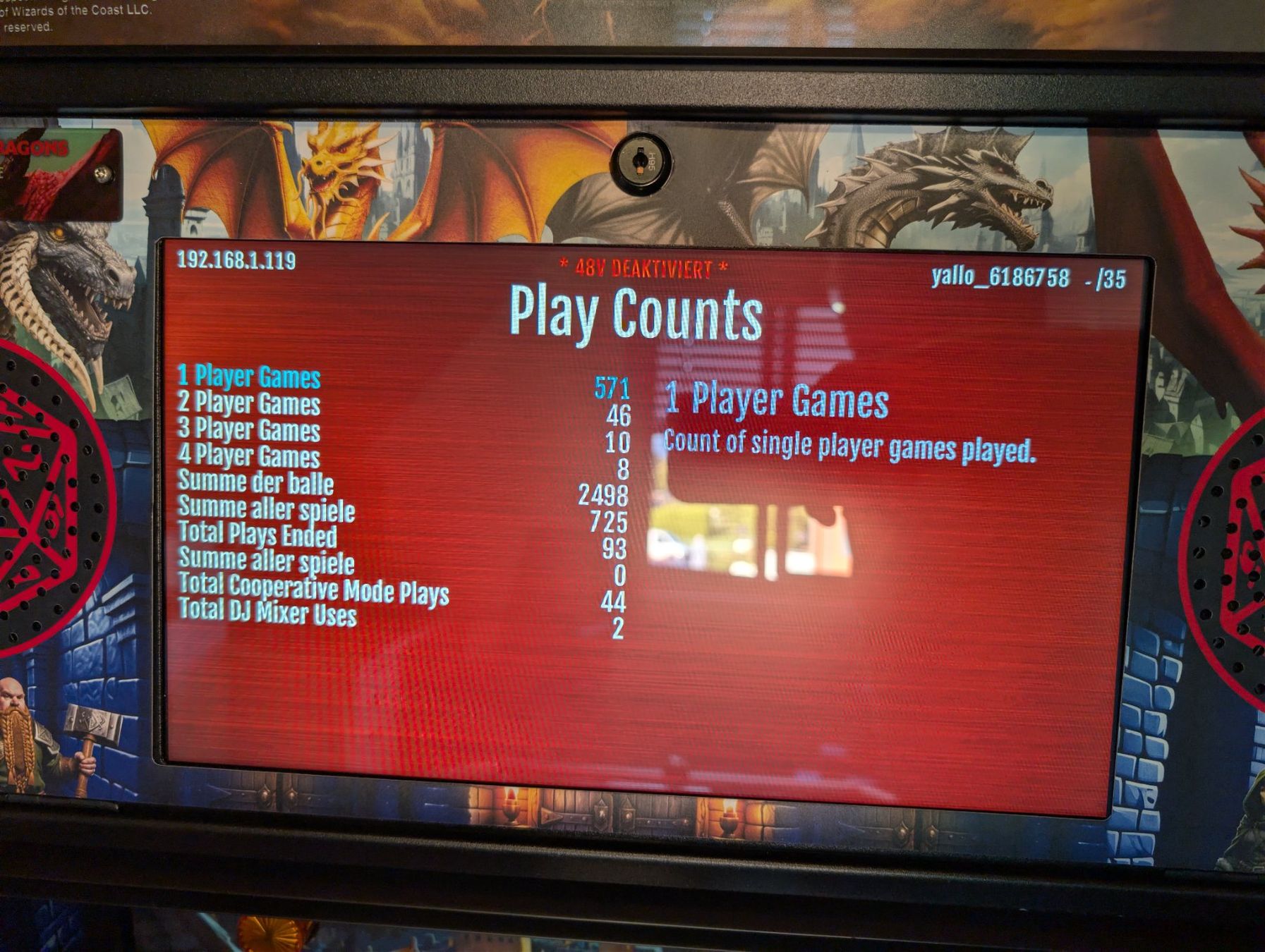 Stern Pinball Flipperkästen: Stern Dungeons and Dragons Pro Flipper – Gebraucht aus Au SG von Firebolt87 3