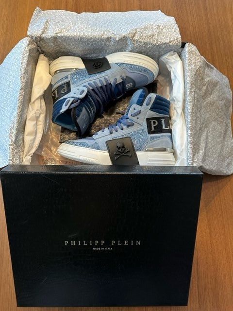 Scarpe da donna: Philipp Plein-PHANTOM KICK$ HI-TOP SKULL – Nuovo e nell'imballaggio originale da Goldau venduto da filiorum 7