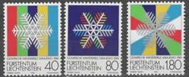 Liechtenstein 1983 Olympia Sarajevo 1984  Nr. 776  - 777 **