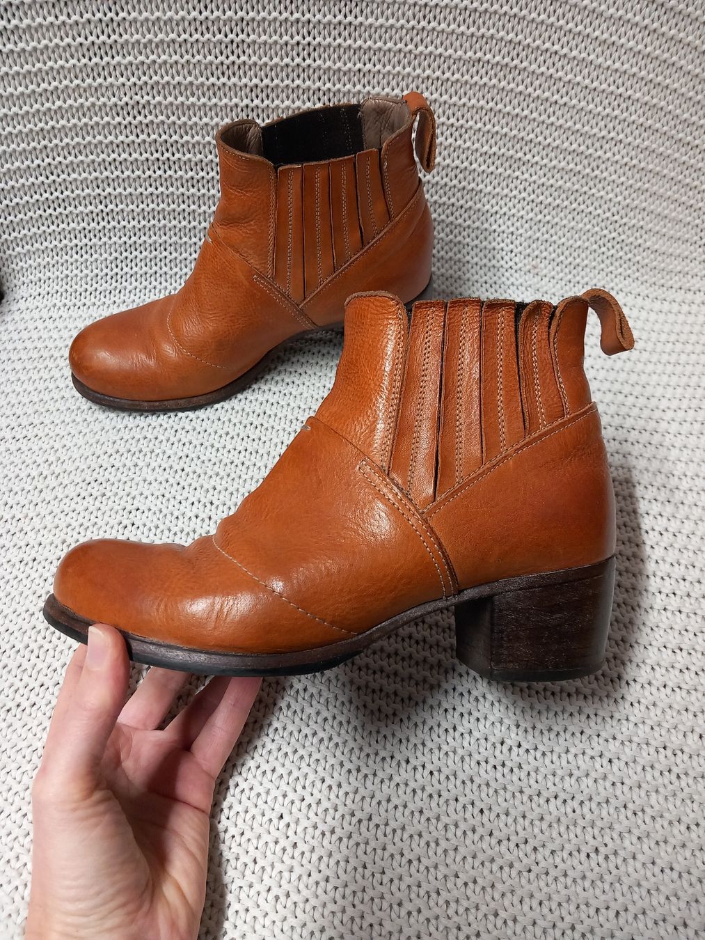 Moma Scarpe da donna: MOMA Lederstiefeletten Gr.36 – Usato da Merligen venduto da muss_haben 2