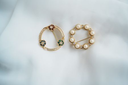 Vintage Brosche Set 2 Stück
