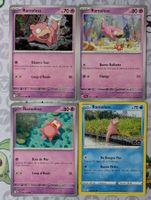🇫🇷 Lot 4 cartes Ramoloss diverses séries FR