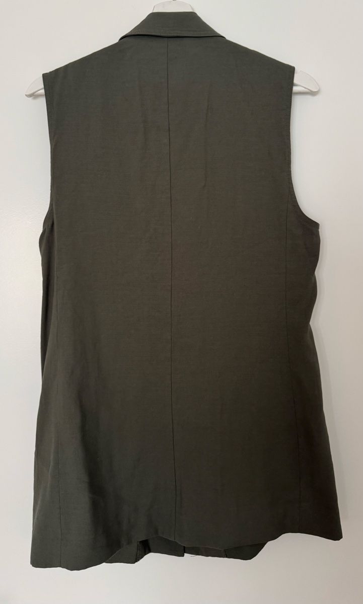 H&M Gilet & Giacche senza maniche: H&M Stylish Khaki Green Vest, Size S – Usato da Zollikon venduto da Lauva 1