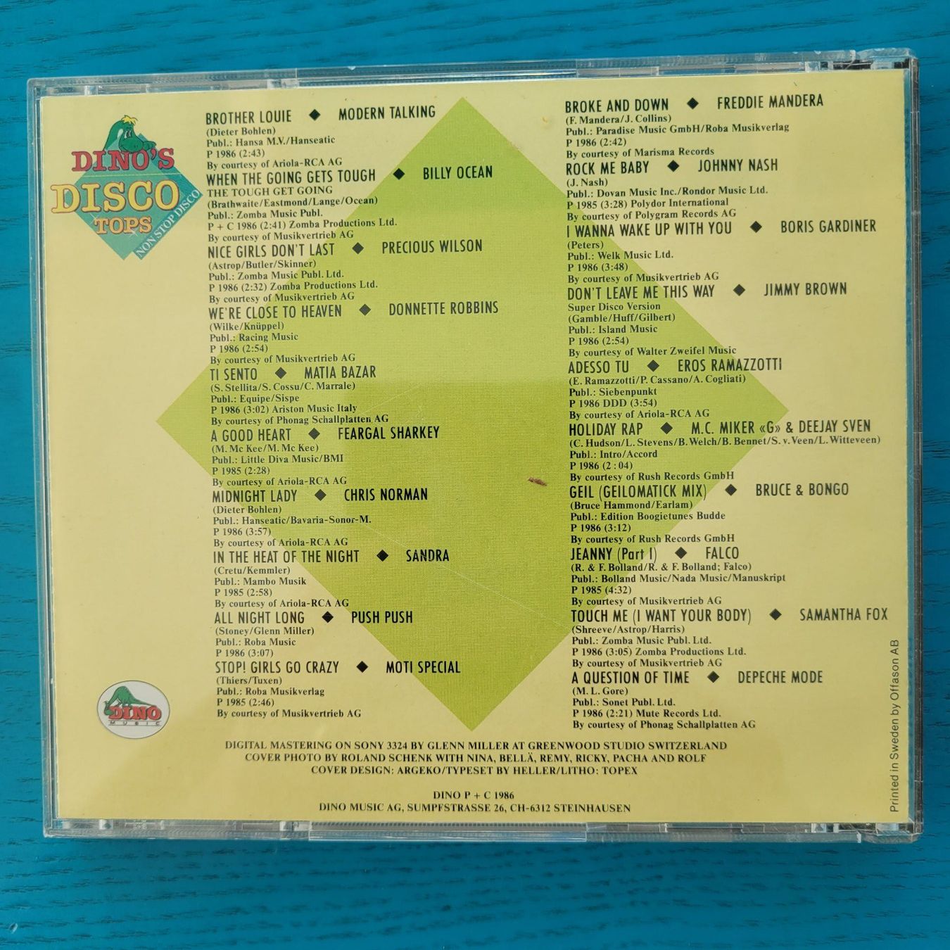 CD: Dino's Disco Tops – Usato da SCHÜBELBACH venduto da CoKaHa 1