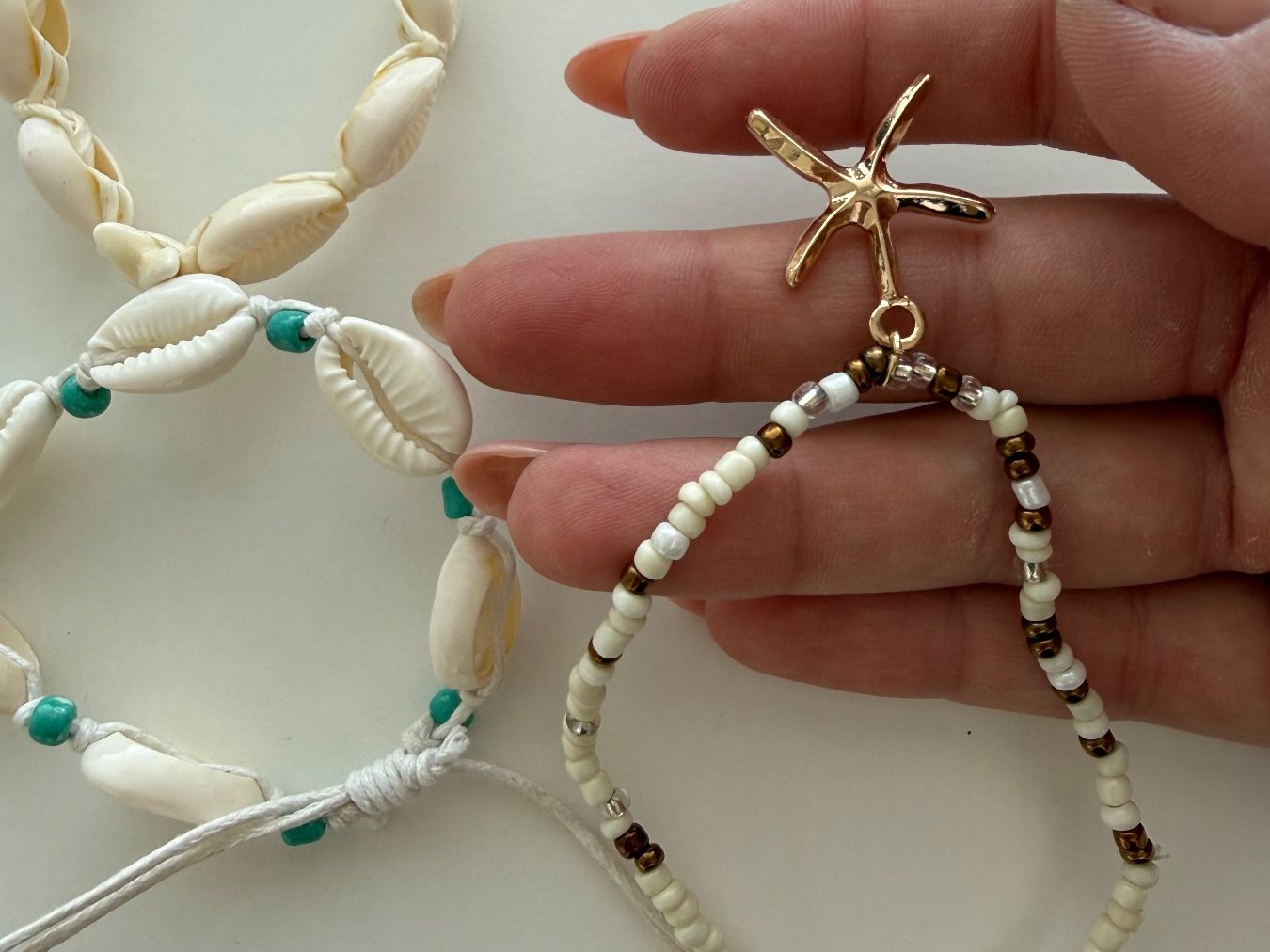 Bracciali & Braccialetti: 3x Armbänder in Beachstyle – Nuovo (secondo la descrizione) da Sissach venduto da laura.x4 4