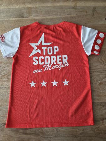 T-Shirt rot weiss Grösse S "Topscorers" die Mobiliar