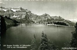 Stausee Garichte - ob Schwanden + c1950