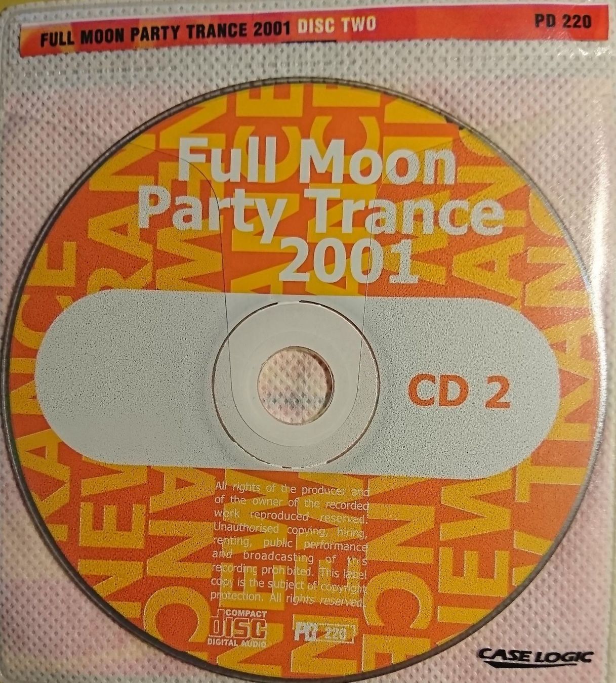 CDs: FULL MOON PARTY Trance 2001 2CD SET – D'occasion à Zürich par Raz88 3