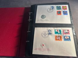 Album Schweiz Sammlung Briefe und FDC