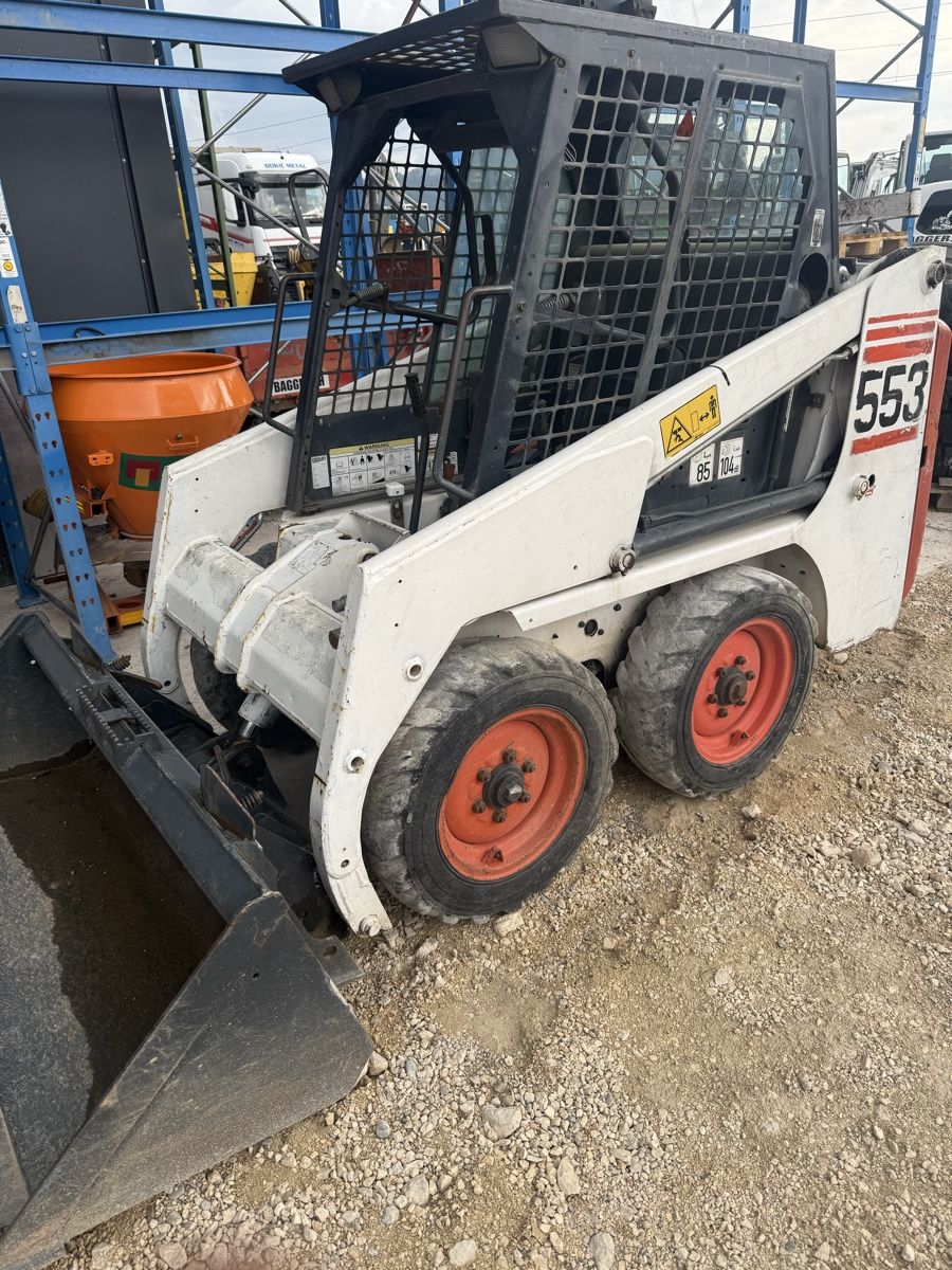 Bobcat Hoflader: Kompaktlader Bobcat 553 Bagger – Gebraucht aus Niederbipp von baggerch 1