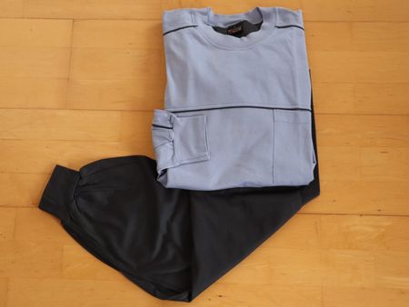 Pyjama, ISA, Herren Langarm, M, 100% Baumwolle, weich!, Neu