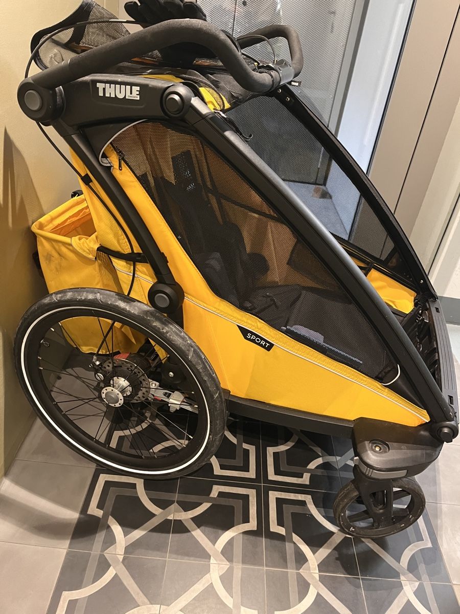 Thule Anhänger: Thule Chariot double Veloanhänger – Gebraucht aus Oberägeri von fam_k5sf 1