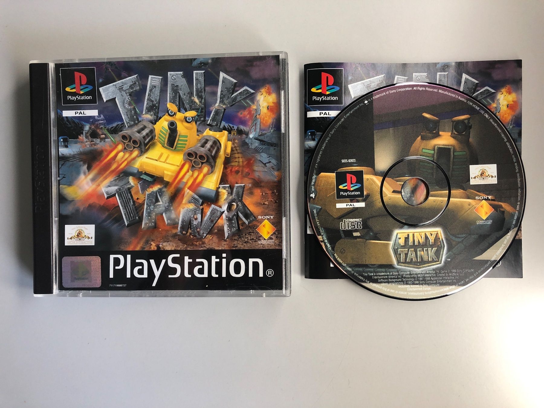 Sony Jeux: Tiny Tank - PS1 – D'occasion à St.gallen par taduz