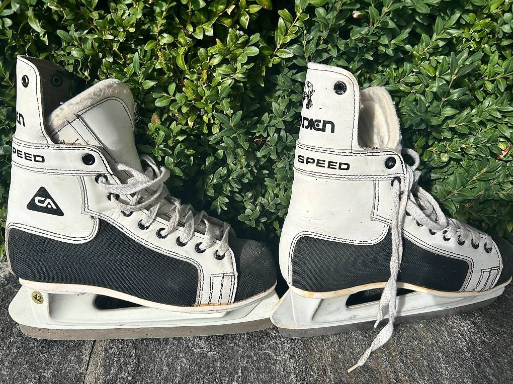 Pattini da ghiaccio: Schlittschuhe, Canadien, Grösse 42 – Usato da Murten venduto da lle_w5qs 2
