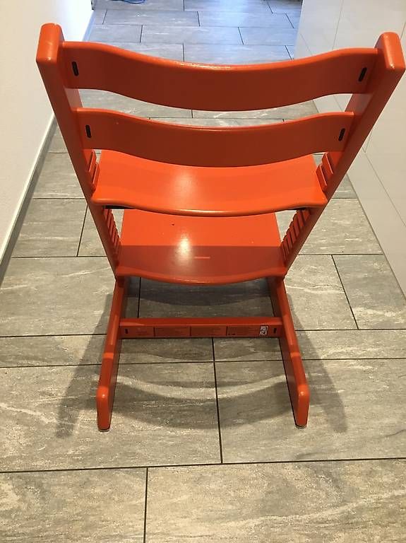 Chaises hautes: Stokke Tripp Trapp in orange – D'occasion à Sursee par dav_ccf7 2