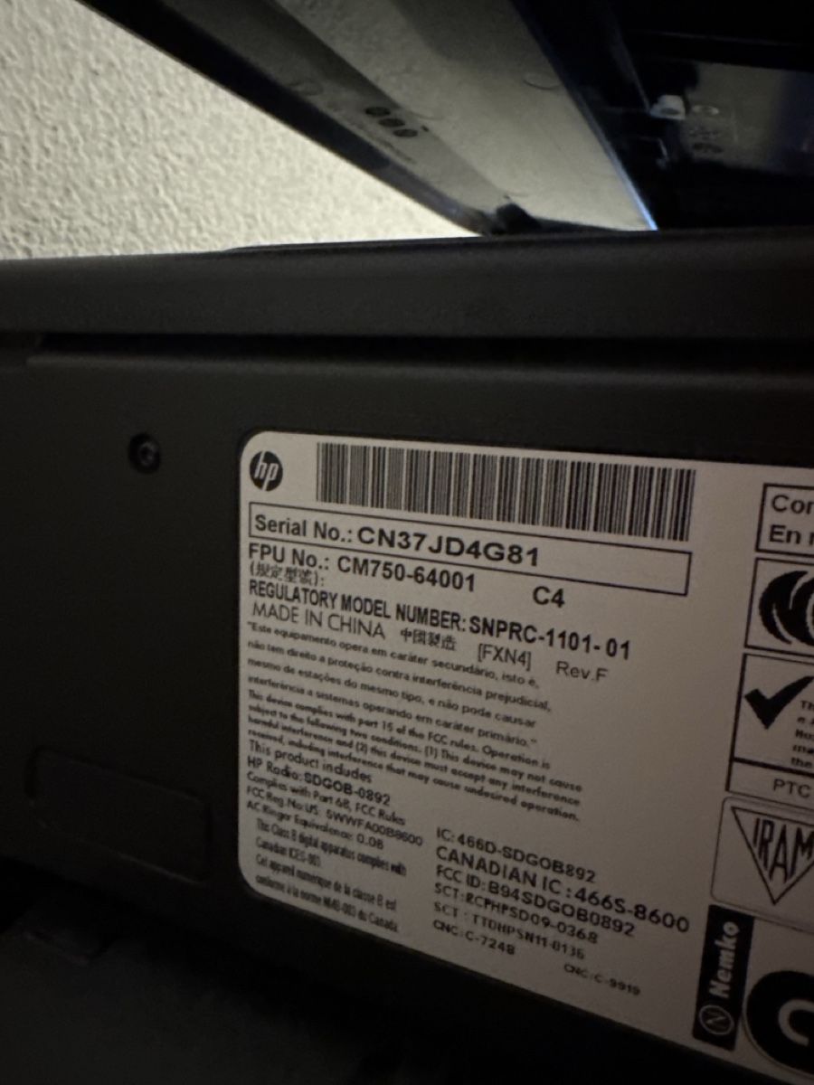 Hewlett Packard Drucker: HP OfficeJet Pro Multifunction Printer used condition – Gebraucht aus Thalwil von Maricortin 2