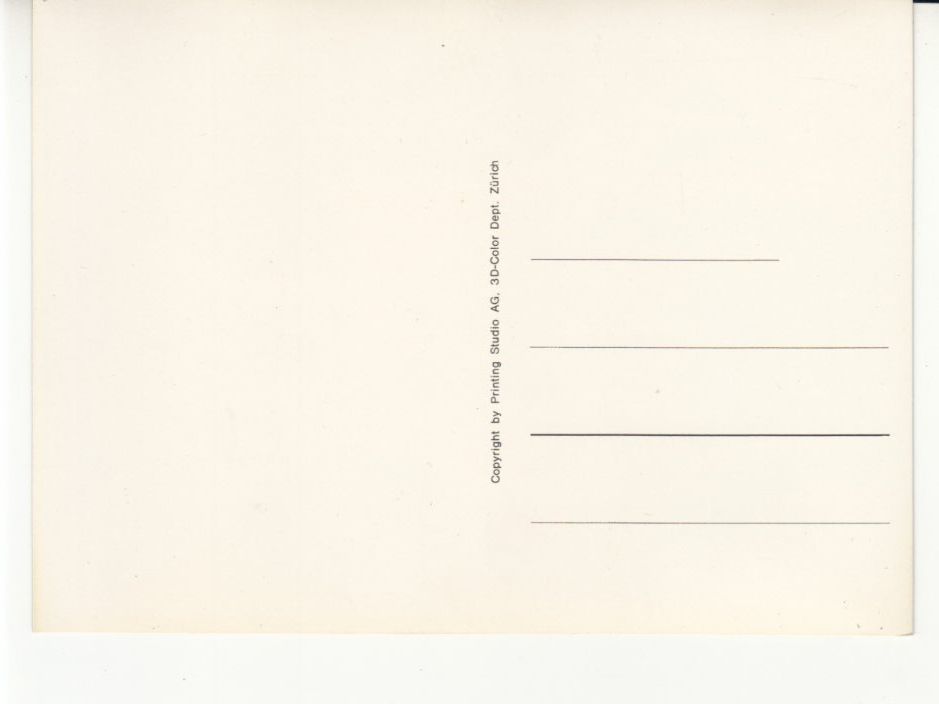 Ansichtskarten: Kerze 3 D Karte ca. 1970 – Gebraucht aus Bürglen TG von StampGraf 1