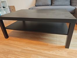 Couchtisch LACK IKEA schwarz 2 Ebenen guter Zustand