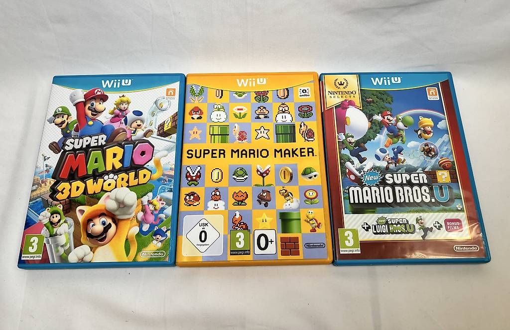 Nintendo Giochi: 3 Giochi Nintendo Wii U - Funzionanti – Usato da Gordola venduto da kar_gy5g