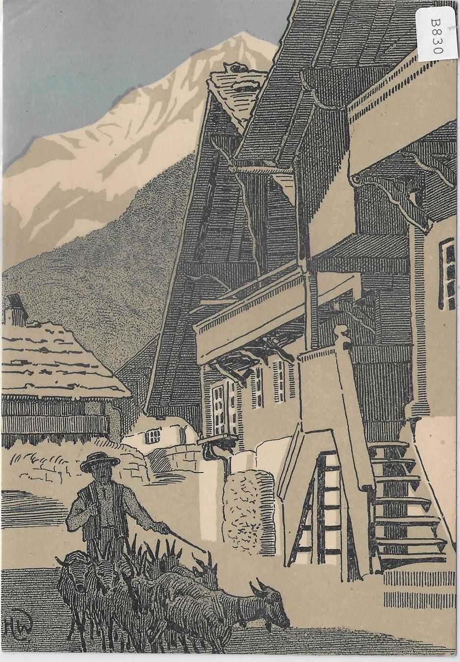 Cartoline postali: Carte Mono - Schweizerischer Presstag – Usato da Ettingen venduto da Kartenplanet