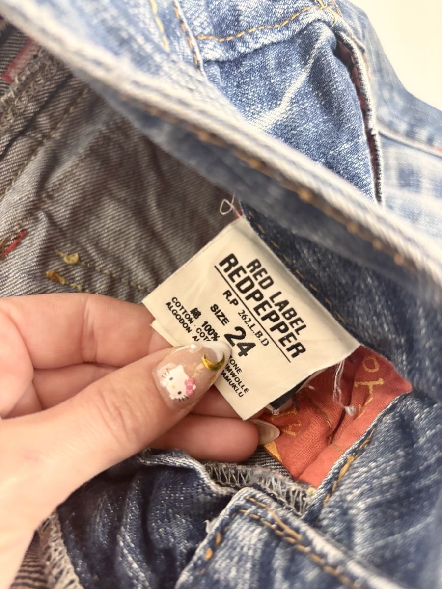 Jeans: Vintage Red Pepper Jeans, Size 24 – Usato da Leissigen venduto da lamooniade 7