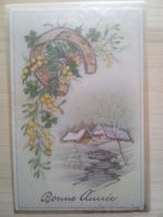carte de vœux Bonne Année - neuve