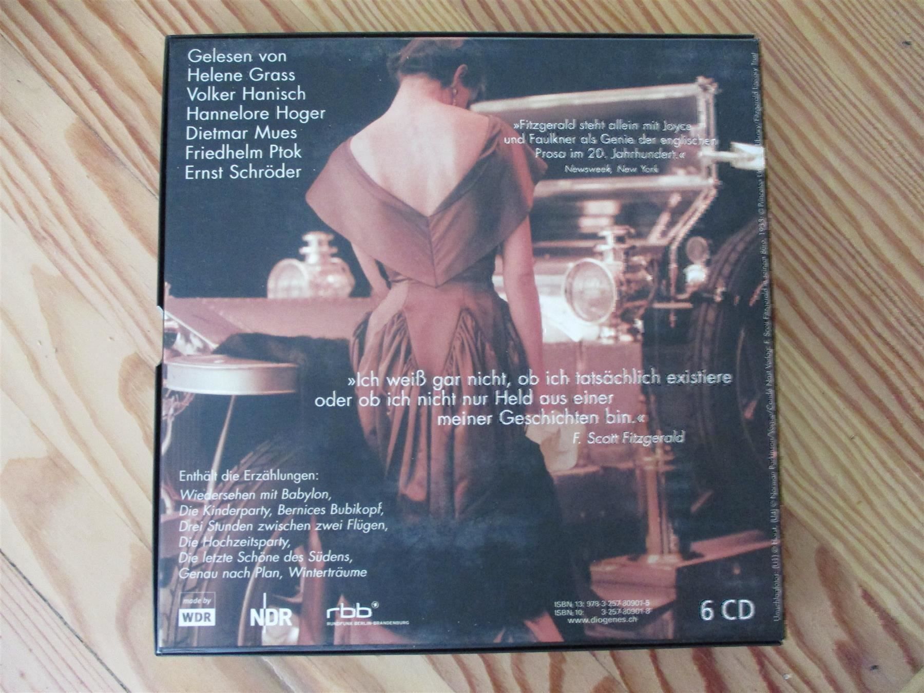 Hörbücher: F. Scott Fitzgerald / Sammler Edition – Neu (gemäss Beschreibung) aus Liestal von Disc-Point 4