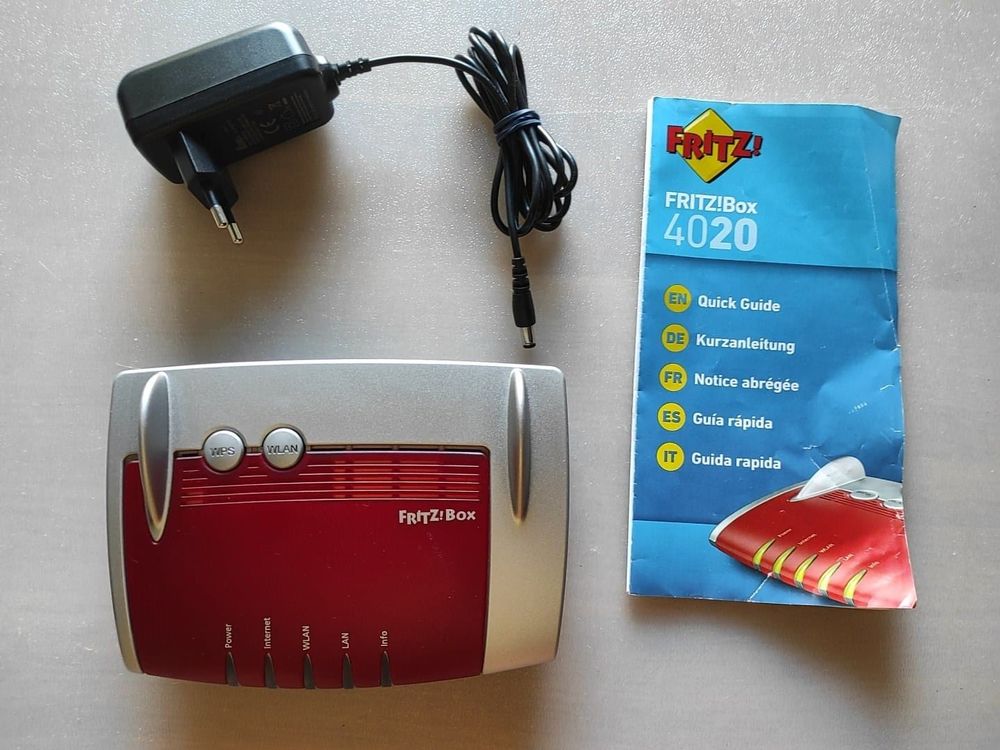 AVM Fritzbox 4020 (Gebraucht) in Winterthur für CHF 10 – mit Lieferung ...