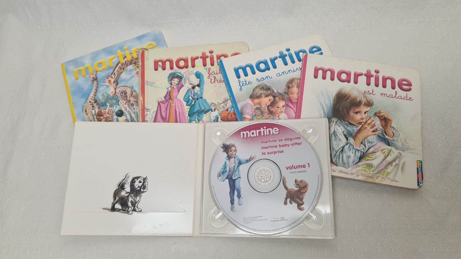 Livres: Lots de 4 livres + CD "Martine" – D'occasion à courtelary par ikidin65