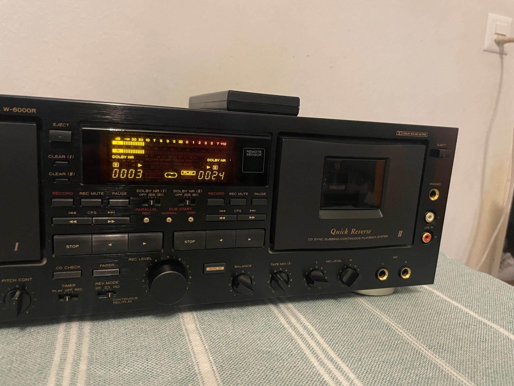 Teac Registratori: TEAC W-6000R HIGH END KASSETTEN DECK – Usato da Zürich venduto da beli_30 2