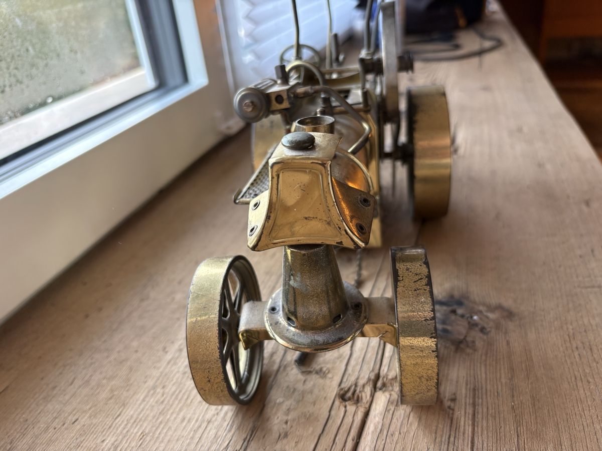 Kit di modellismo & Modellini statici: Alte Messing Dampfwalze, Sammlerstück – Usato da Gündisau venduto da Gregory-dean 5