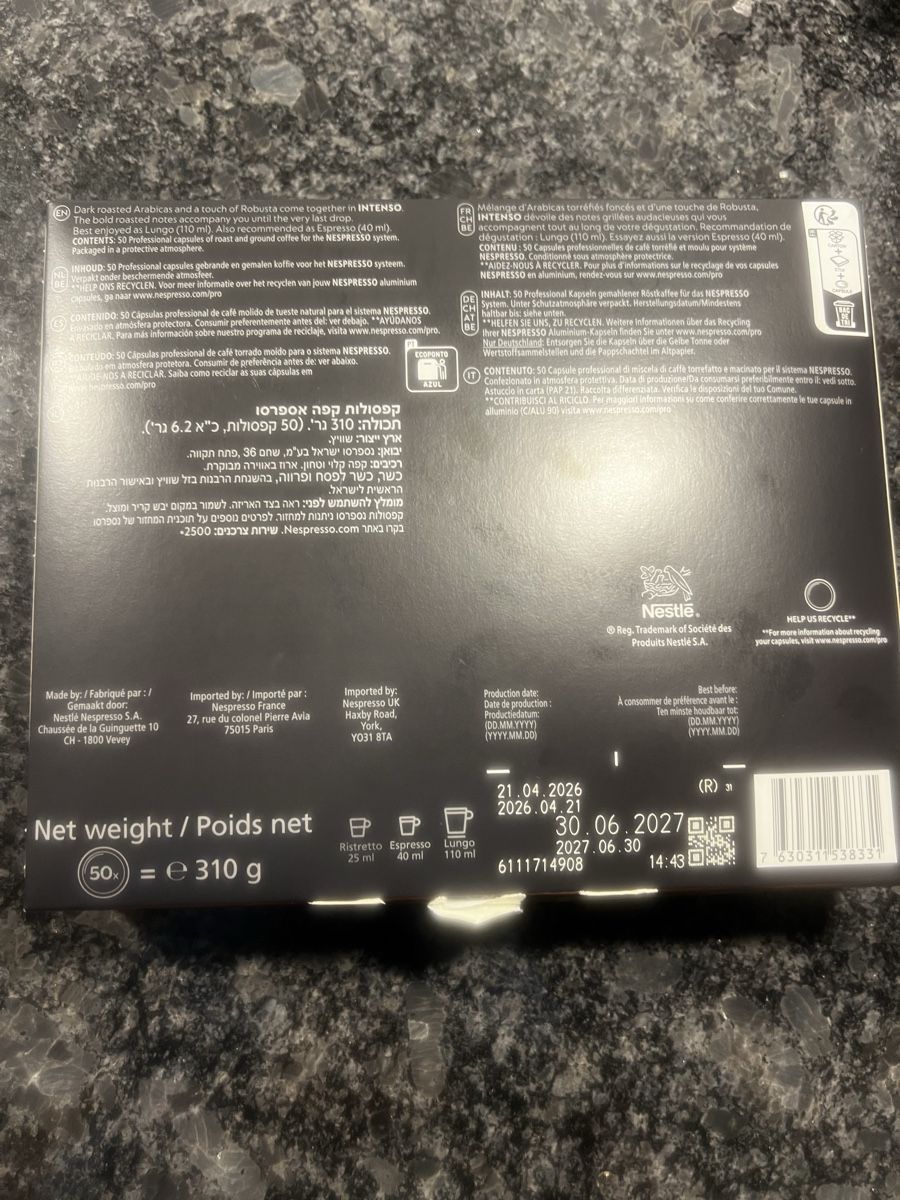 Nespresso Macchine per caffè & Macchine per espresso: Nespresso Pads 50x – Nuovo e nell'imballaggio originale da Bülach venduto da Cucculi 1