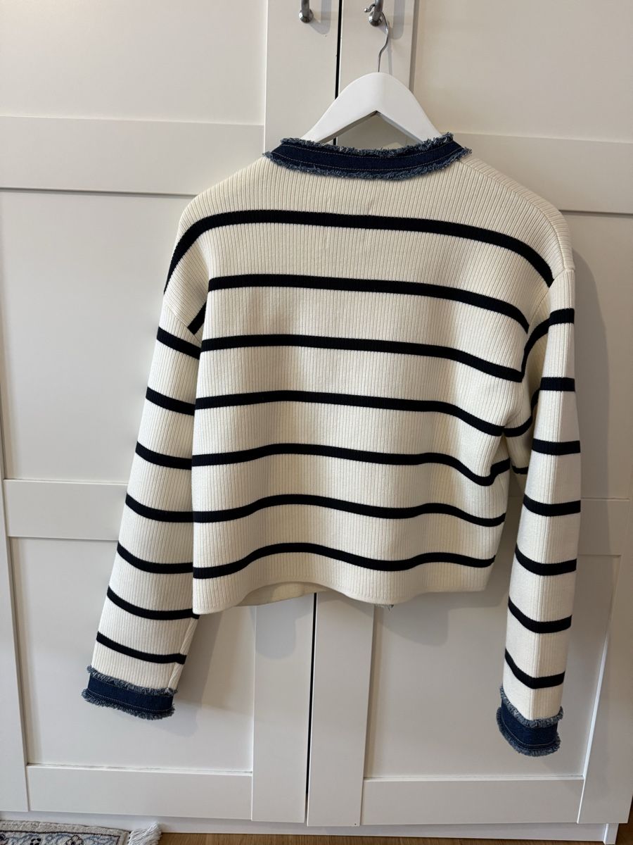 Sandro Jacken: Sandro gestreifte Jacke  – Neu (gemäss Beschreibung) aus Luzern von Itsclaire 5