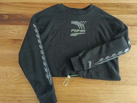 Puma Pullover XS schwarz 