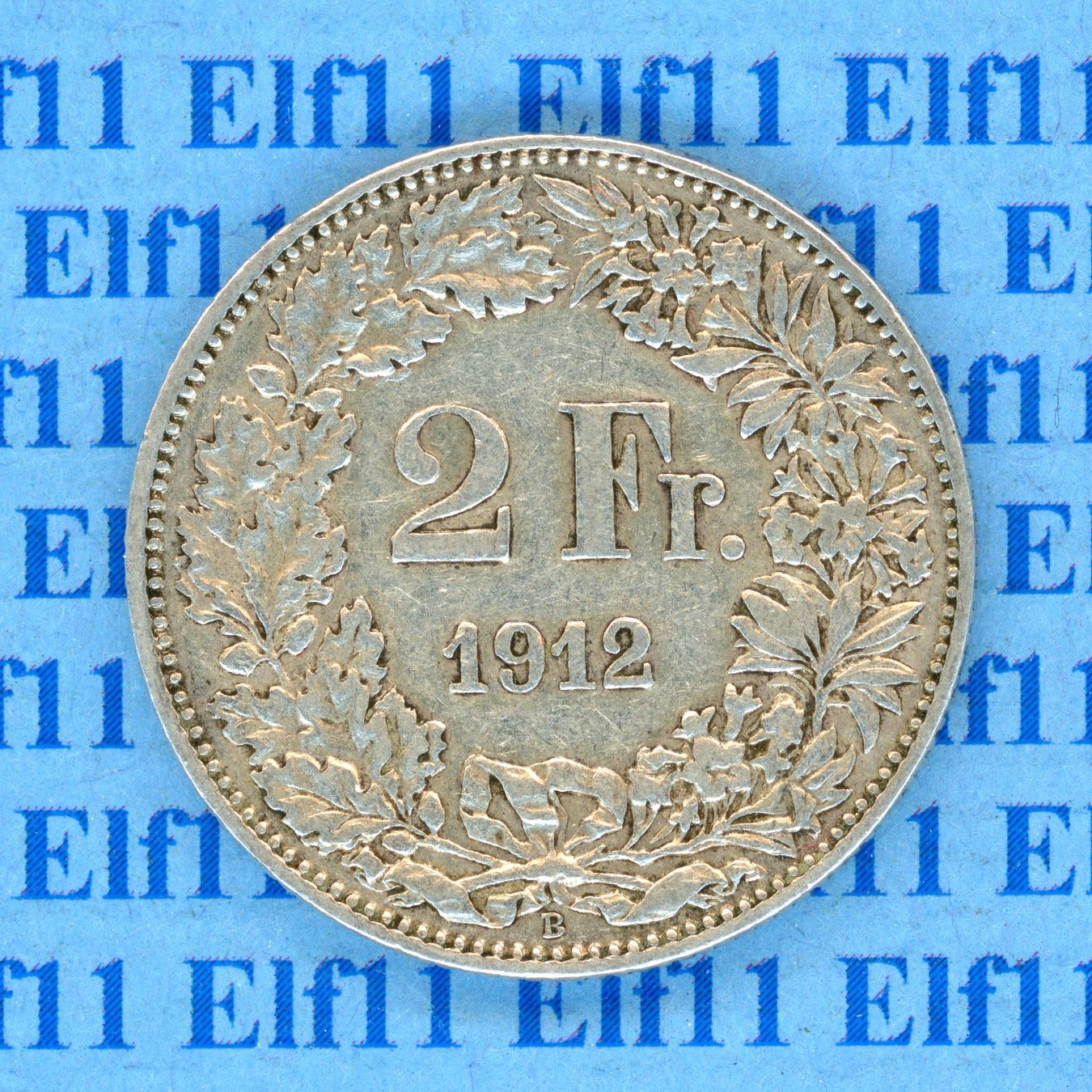 Tutti le monete: CHF___2.00 1912 -vz 2 Franken – Usato da Widnau venduto da Elf11