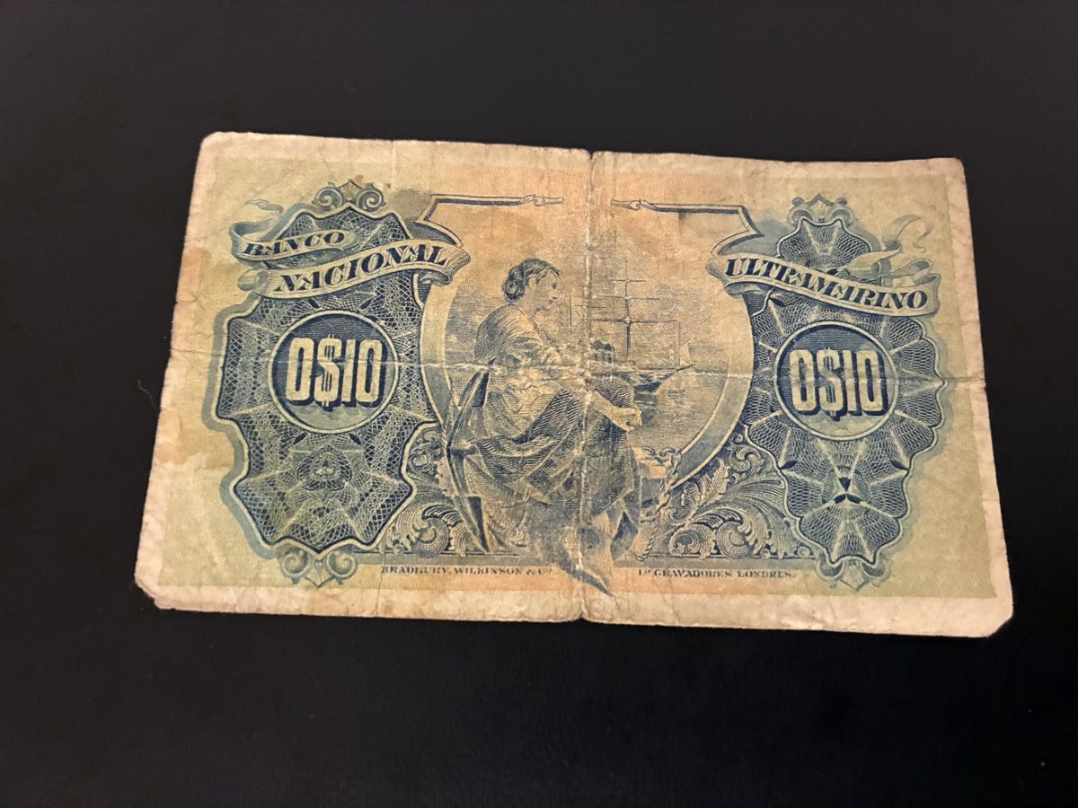Banconote: 10 centavos 1914 – Usato da Dällikon venduto da Woldbanknoten 2