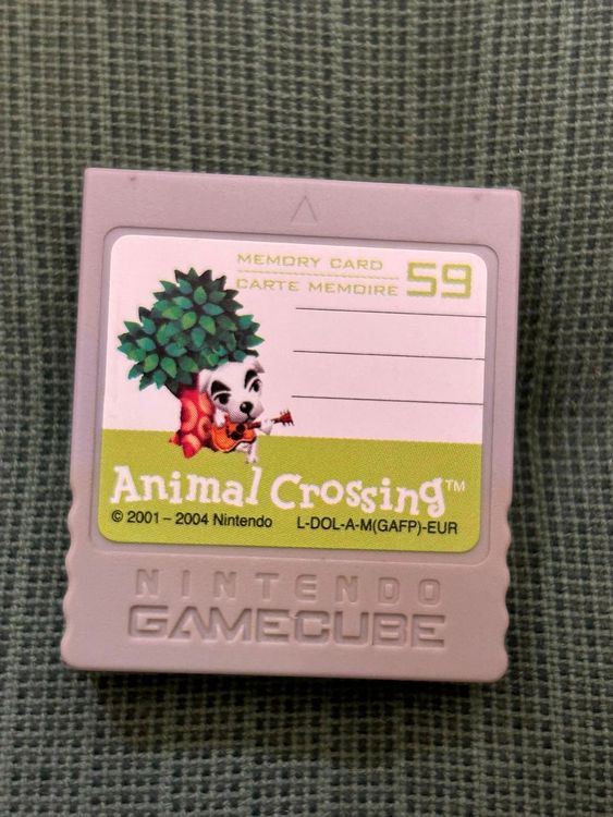 Animal Crossing Memory Card GC Kaufen auf Ricardo