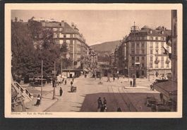 CP/GE Genève , Rue du Mont - Blanc