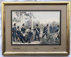 Albert v. Escher (1833-1905) - Lichtdruck - "Infanterie/VS"
