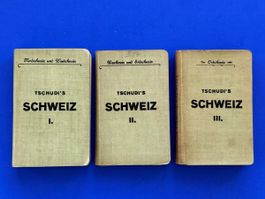Tschudi's Schweiz. Band I-III. 1916-1918